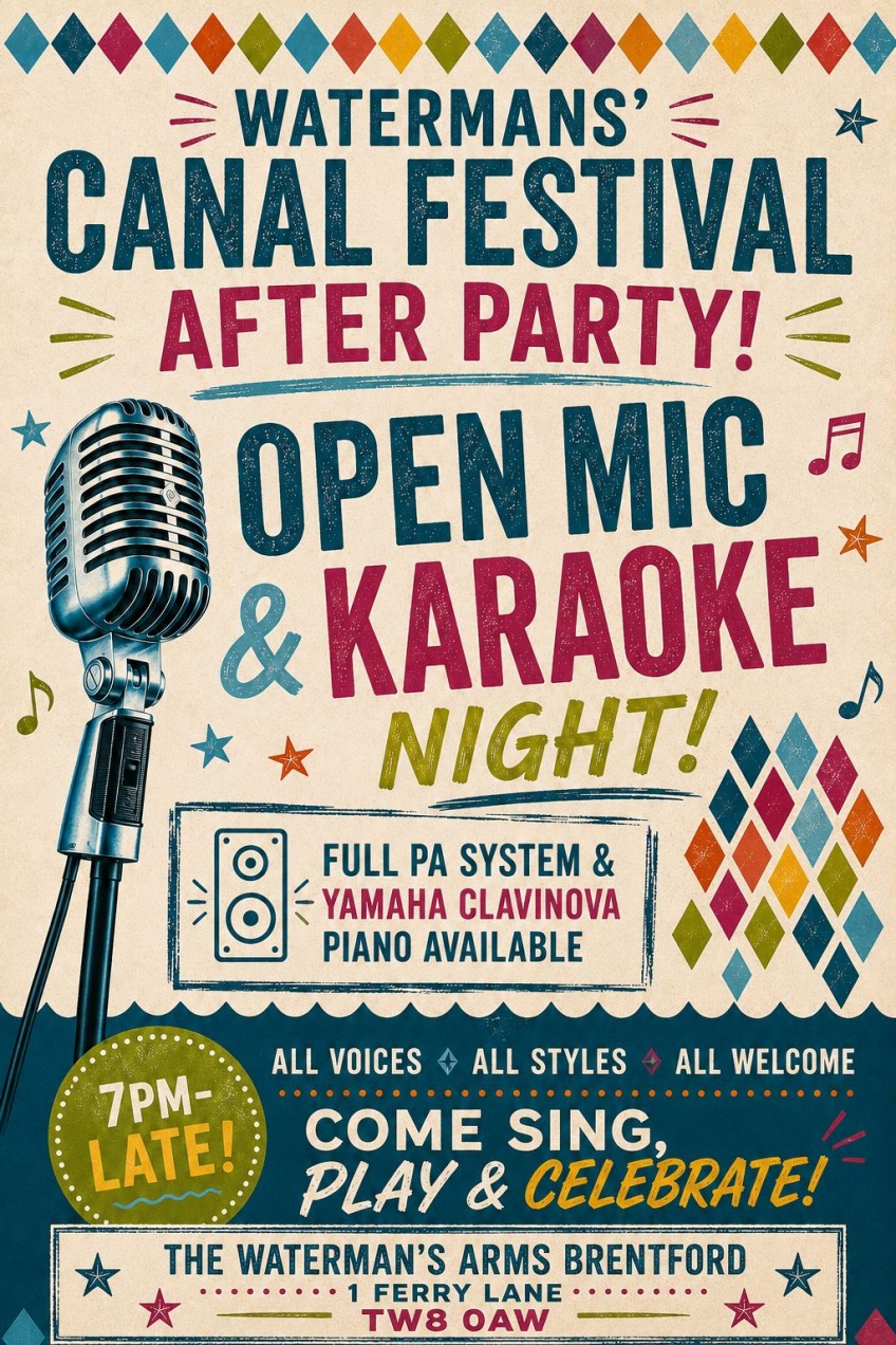 Canal Festival After Party at The Watermans Arms