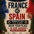 World Cup action France v Spain at the Watermans Arms in Brentford