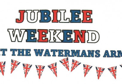 Jubilee Weekend at the Watermans Arms